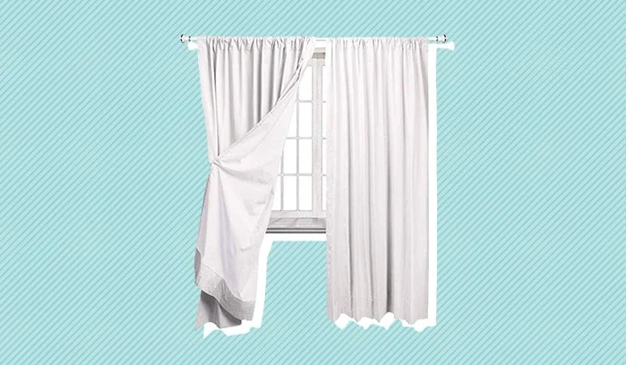 AmazonBasics Room Darkening Blackout Window Curtains