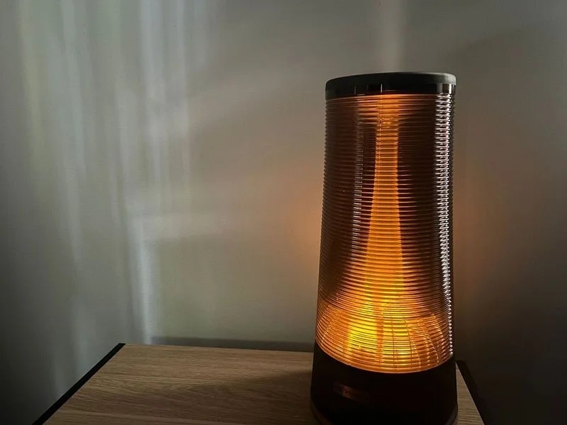 A Vernado Lucerna Humidifier being used in a bedroom.