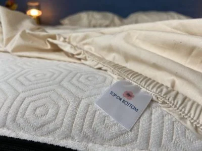 american blossom fitted sheet tag