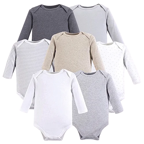 Hudson Baby Unisex Cotton Bodysuits