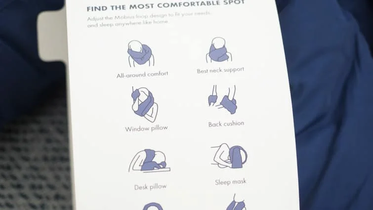 Infinity Pillow positions