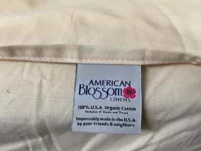 american blossom sheet tag