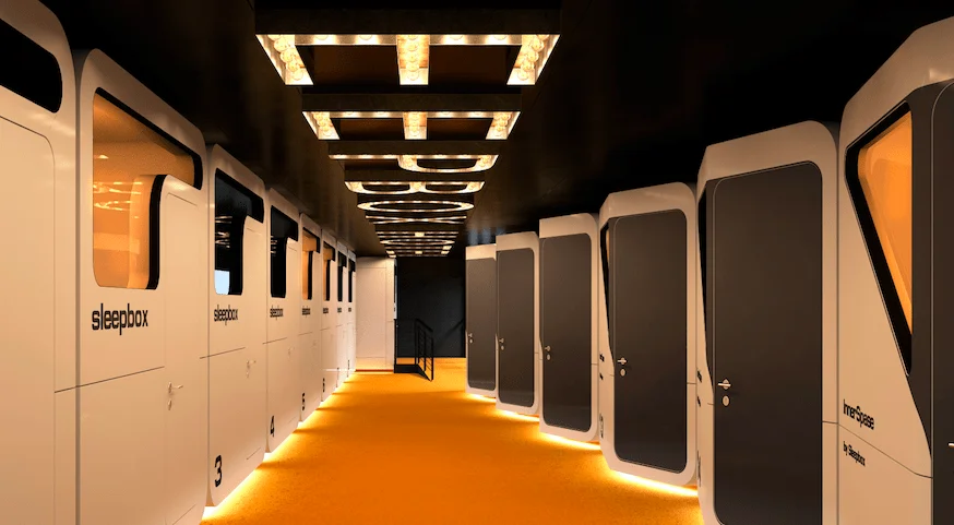 This Airportโs โSleepboxesโ Offer Travelers a Power Nap On The Go