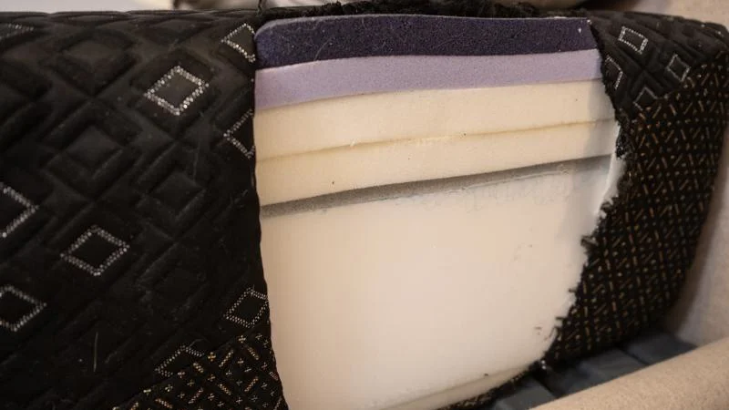Construction of the Beautyrest Black Hybrid XCS Mattress