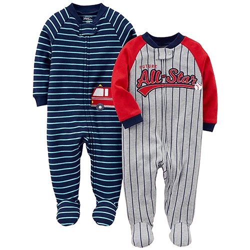 Simple Joys by Carter's 2-Pack Cotton Footed