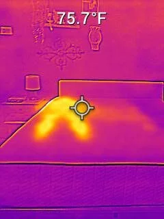 Body Temperature on the Emma Hybrid Cooling Elite