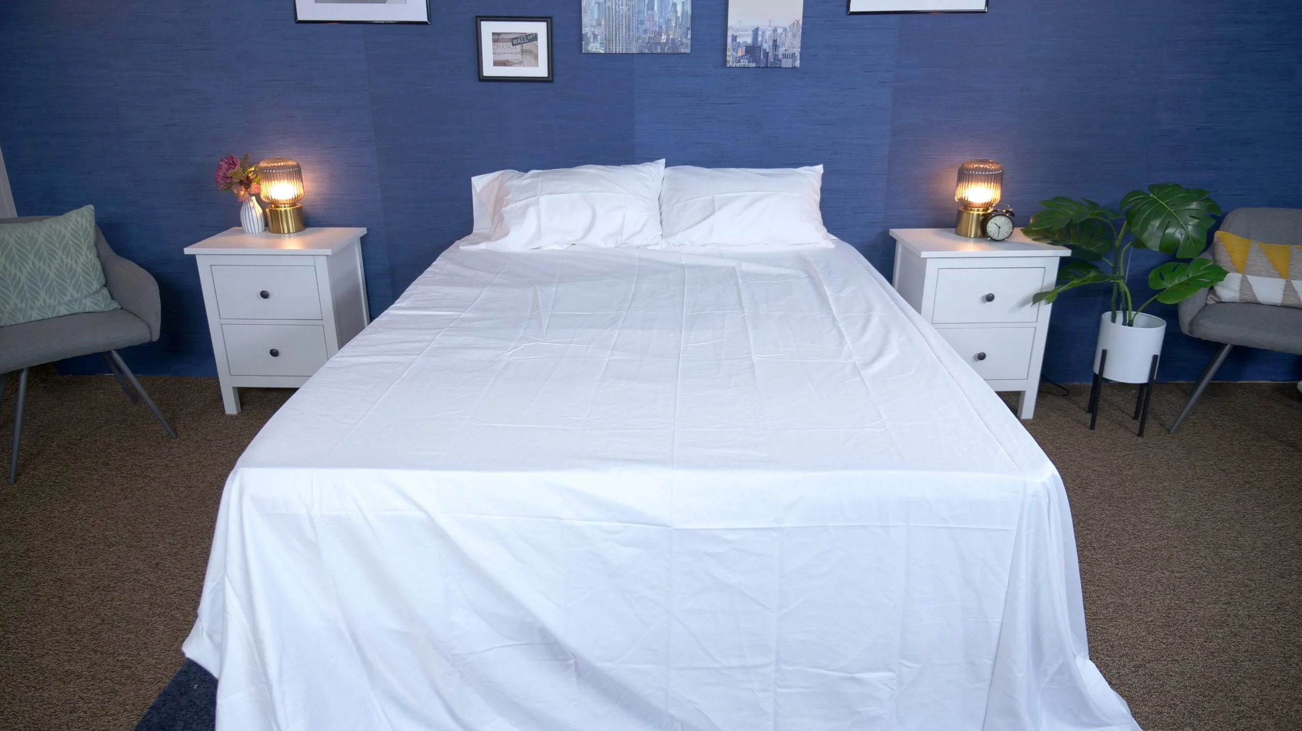 Snowe Sateen Sheet Set