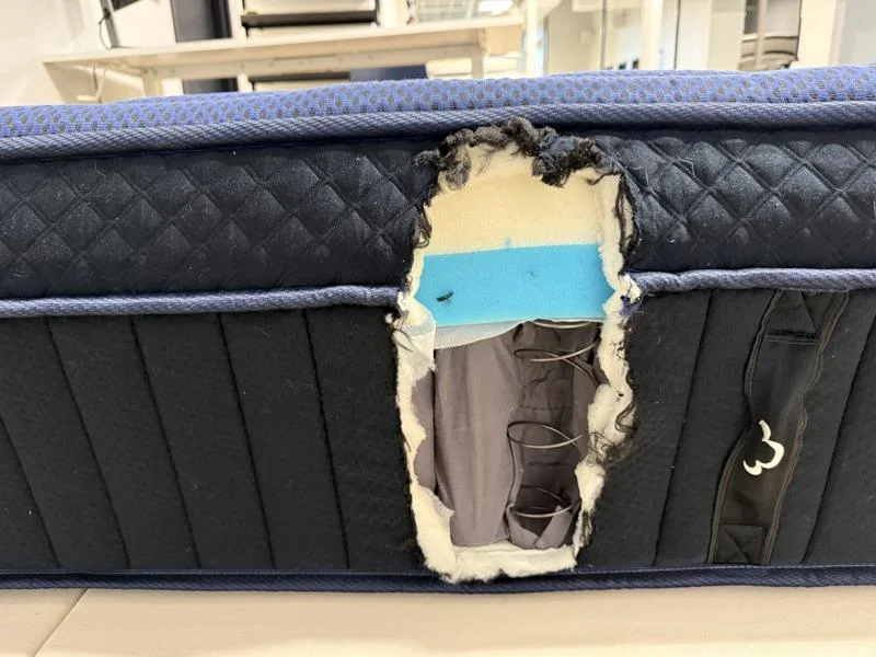 Construction of the DreamCloud Ultra Hybrid Mattress