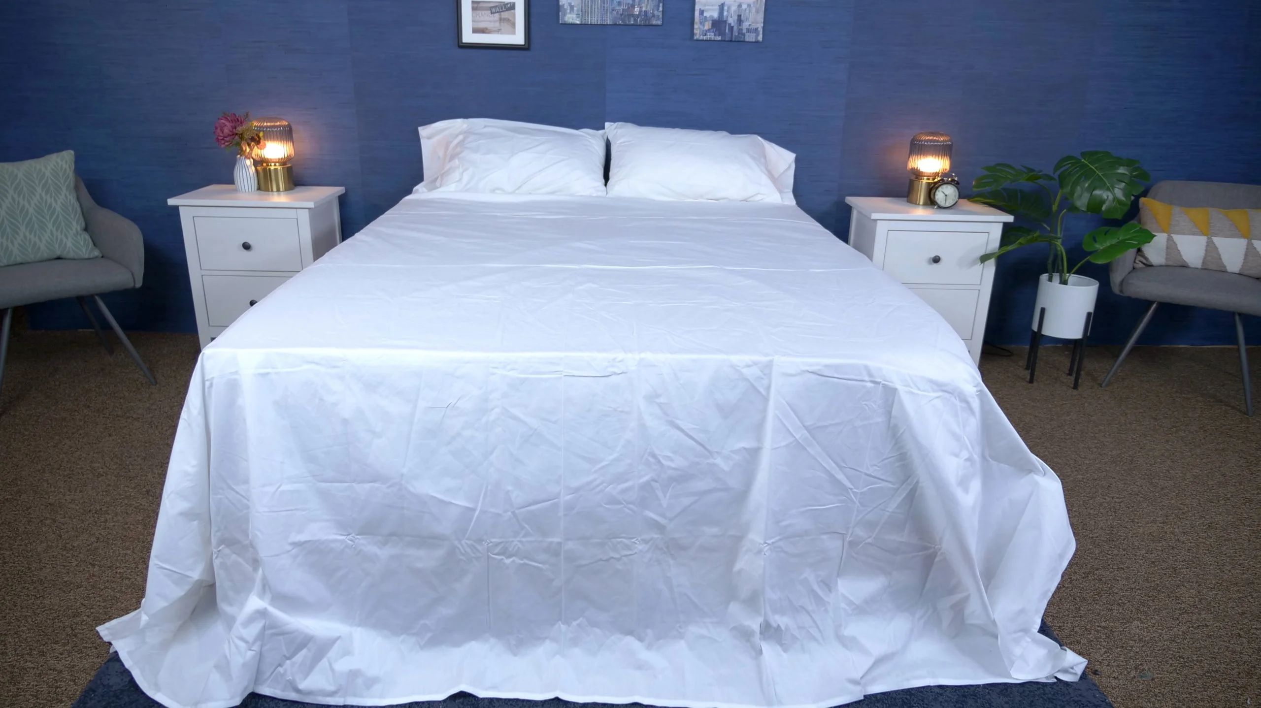 Boll & Branch Percale Hemmed Sheet Set