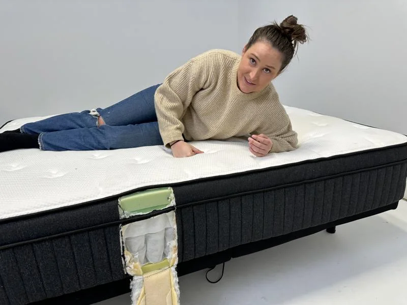 Our tester using a Titan Plus Luxe