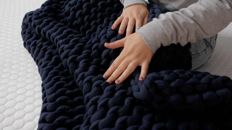 Bearaby Cotton Napper Weighted Blanket