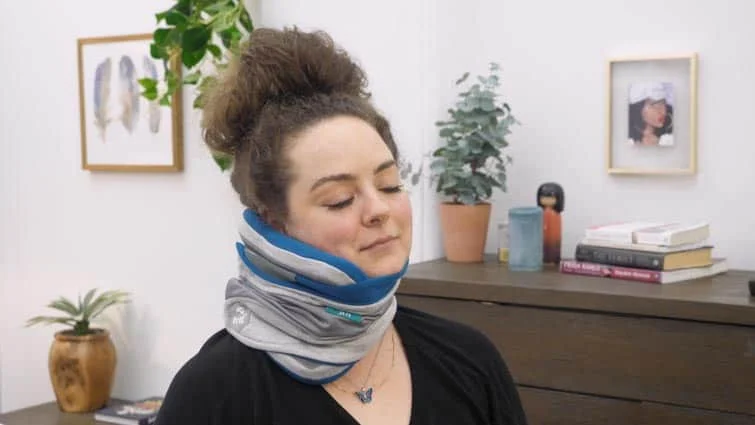 trtl pillow plus sleeping