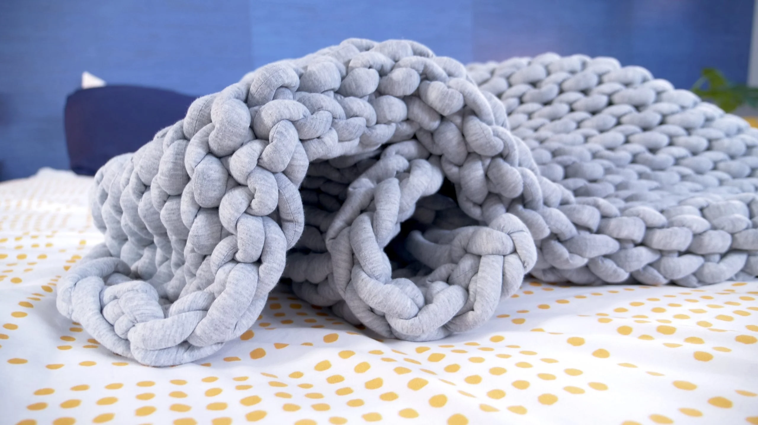 Brooklyn Bedding Chunky Knit Weighted Blanket