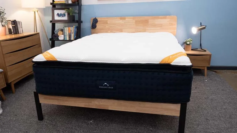 The DreamCloud Premier Rest in the Sleepopolis studio.