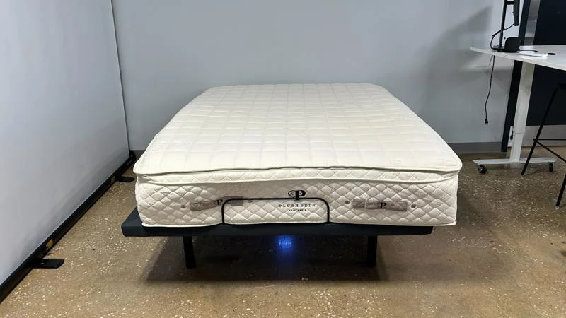 Full view of the PlushBeds Botanical Bliss Mattress