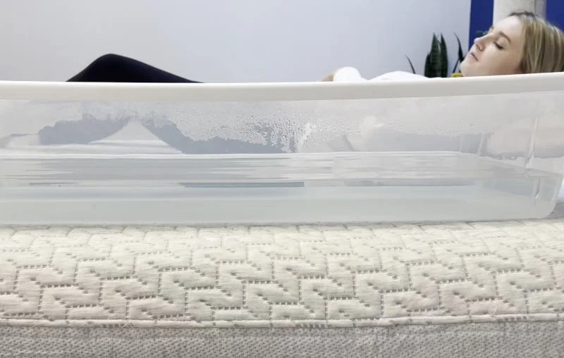 Ripple test on the Tuft & Needle Mattress