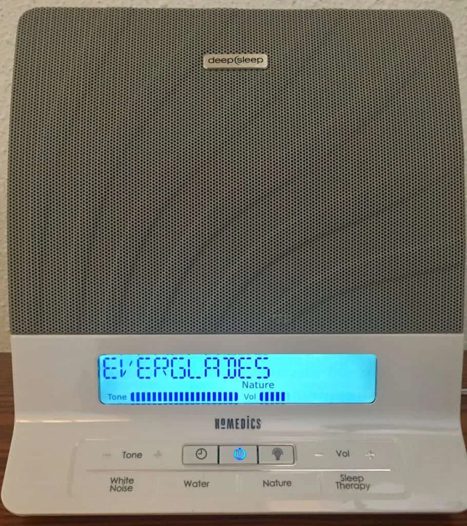 Homedics Deep Sleep Renewal Screen