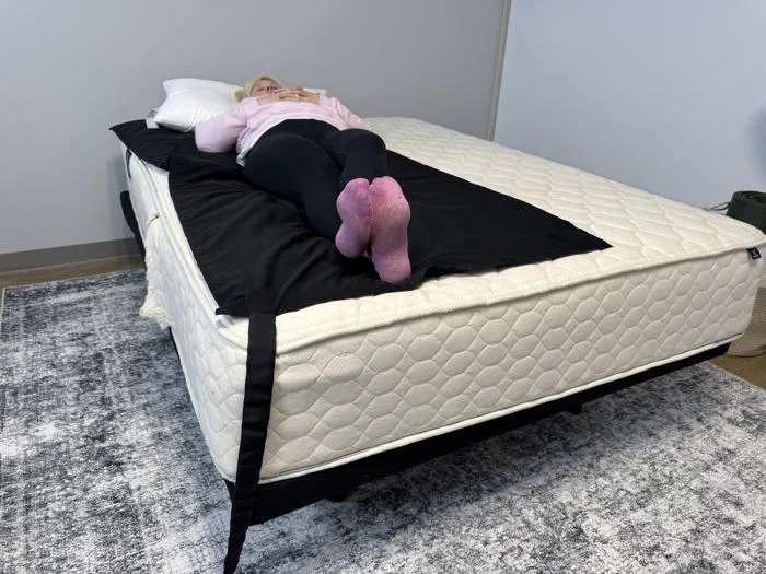 Generating back-sleeping Pressure maps of the WinkBed EcoCloud Hybrid Mattress