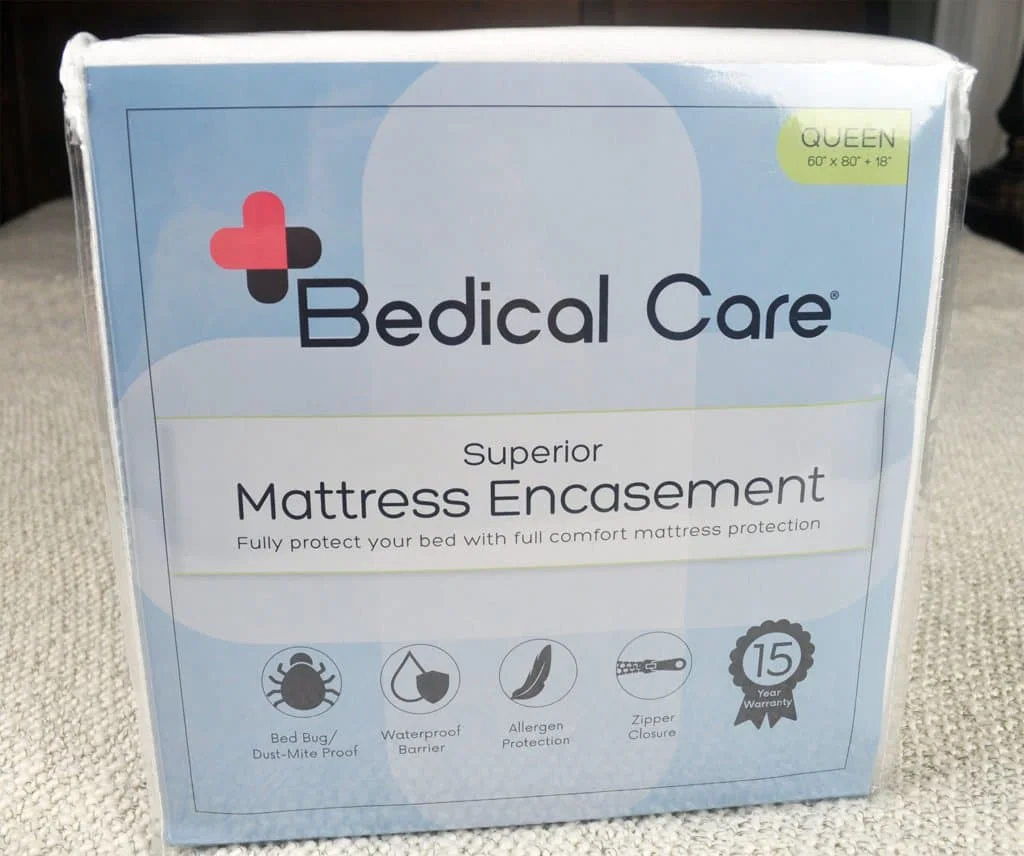 bedical care mattress protector packaging