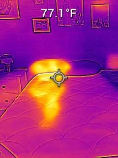 dreamcloud memory foam temp gun 2 rotated