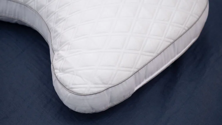 Bear Contour pillow cover close up