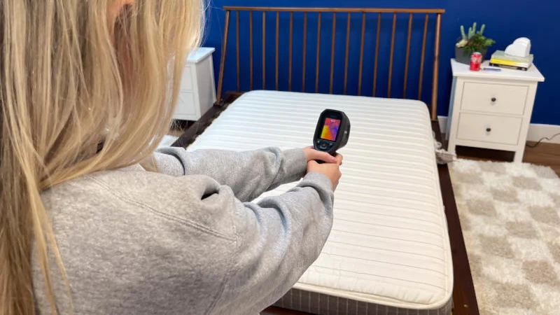 Generating thermal Images of the Brentwood Homes Juniper Mattress