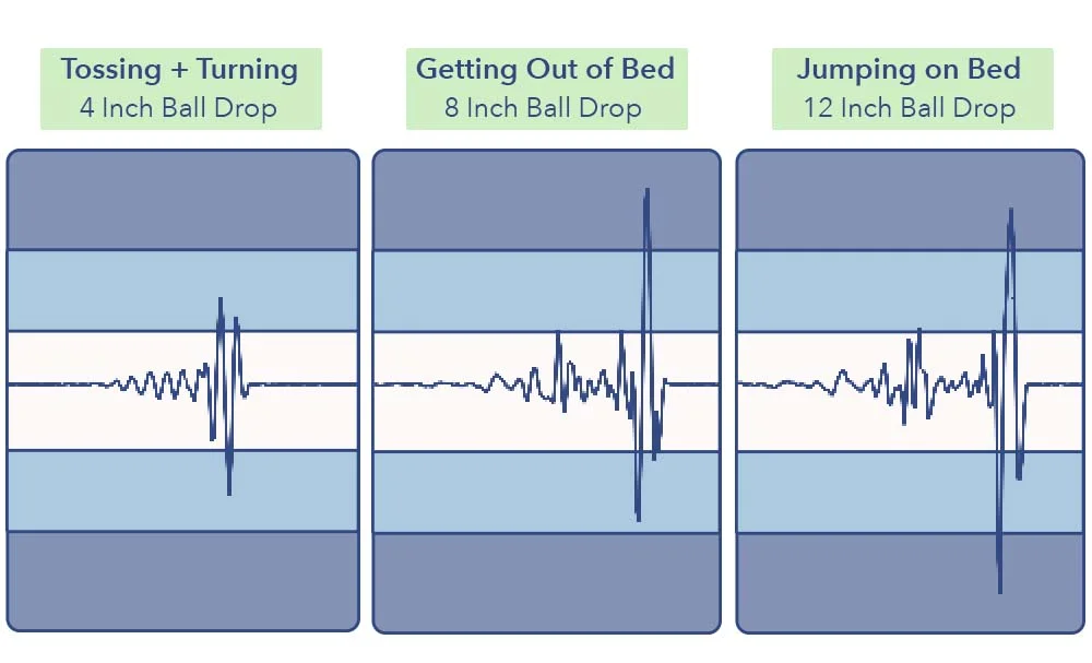 The original DreamCloud's motion transfer test results.
