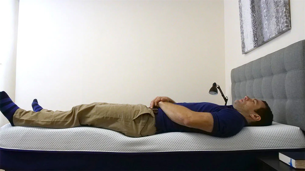 Amerisleep AS3 Edge Support Laying