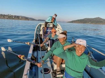Sleeping While Rowing in the Great Pacific Race