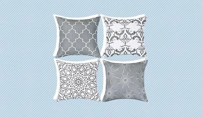 throw pillow set bleumcade