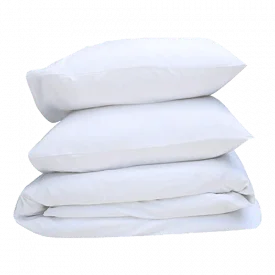 California Design Den White Duvet Cover Set