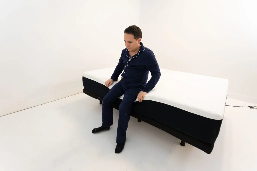 Nectar Classic Memory Foam edge support test