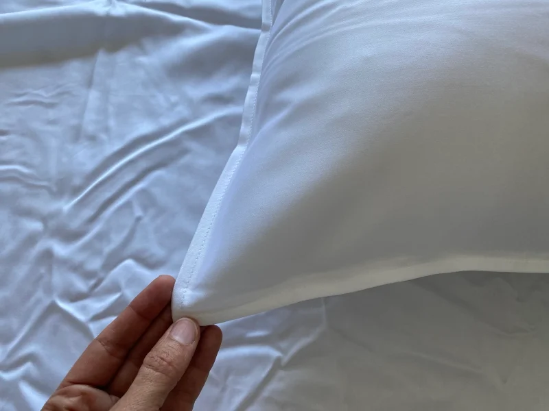 A close look at the Buffy Breeze pillow case.