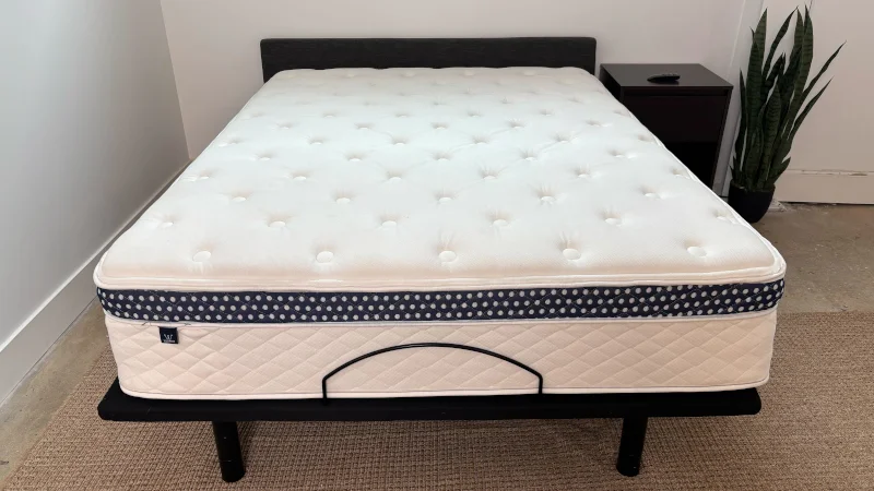 winkbed mattress on an adjustable base