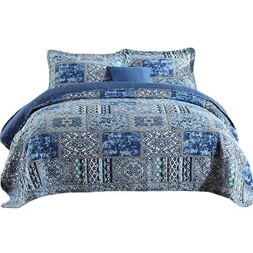 NEWLAKE Cotton Bedspread Quilt Set