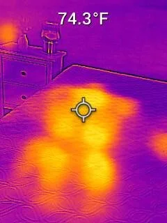 Cocoon Chill Mattress Body Temperature