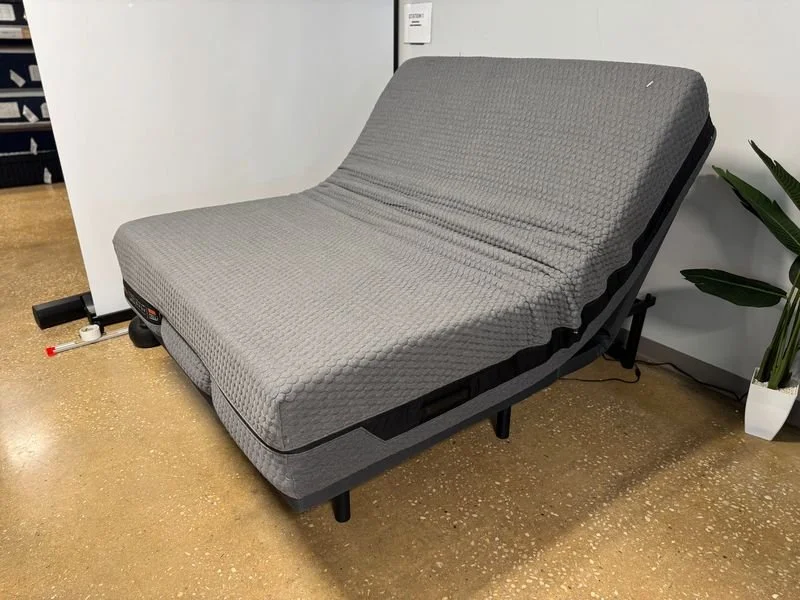 Adjustable bed with a Layla Signature Hybrid Mattress