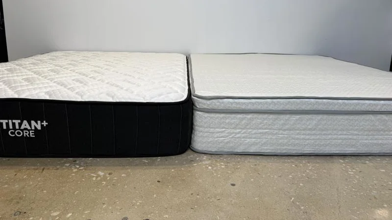 Titan Plus Core Vs the Novilla 12-Inch Mattress