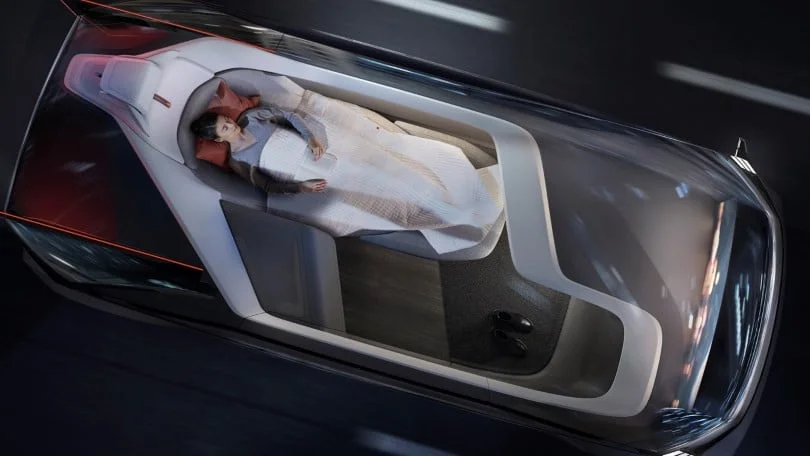 Volvoโs Latest Concept Car Lets Passengers Sleep While It Drives
