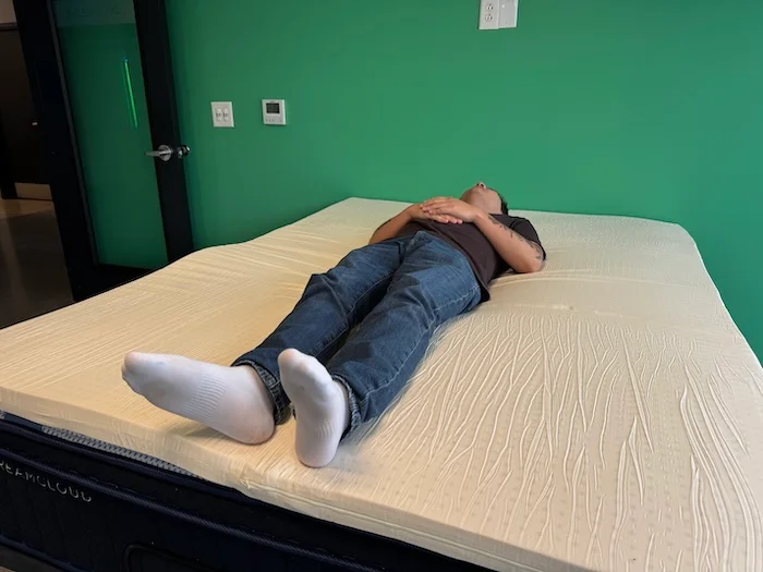 I found that this incredibly supportive mattress really stood out in terms of responsiveness.