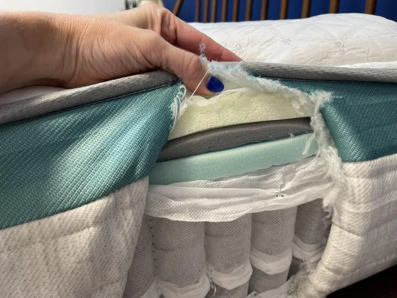 Construction of the Helix Sunset Mattress