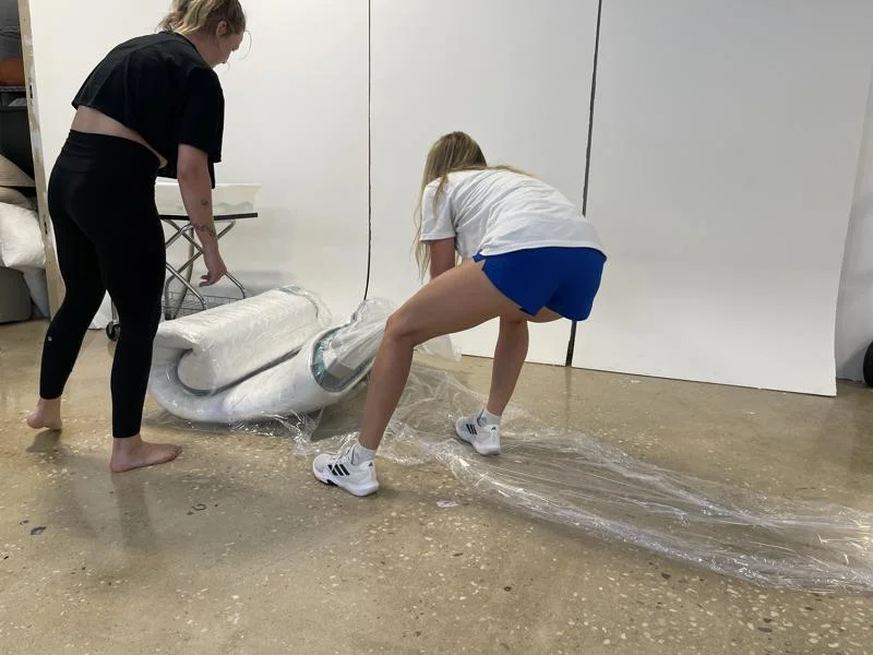 Unboxing the Helix Sunset Mattress