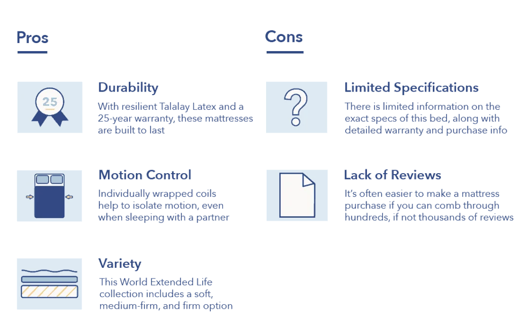 Pros and Cons of King Koil