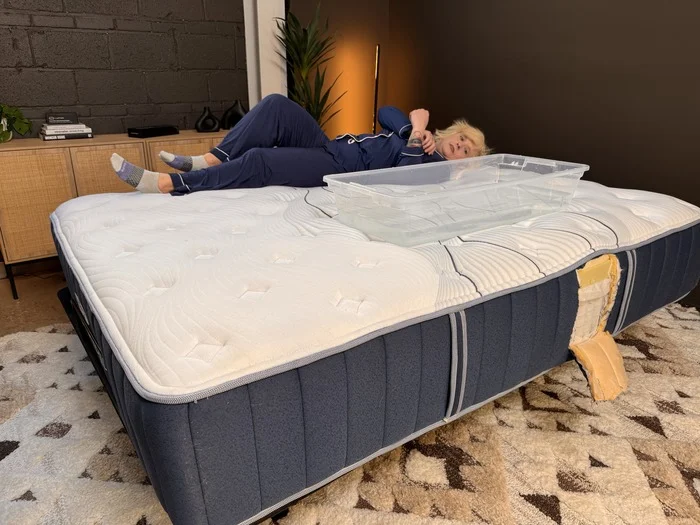 Ripple test on the Bear Elite Hybrid mattress