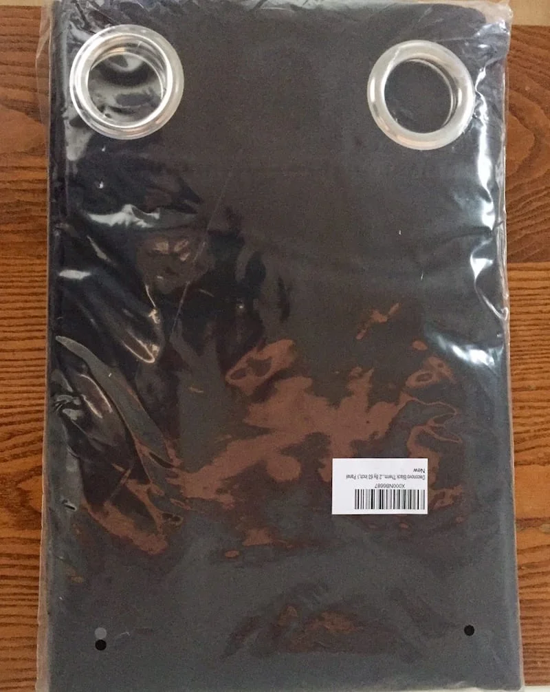 Deconovo Black Thermal Insulated Blackout Panel Package