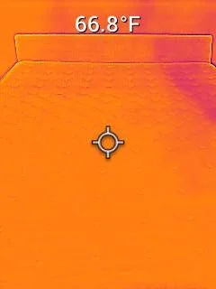 cloverlane memory foam temp gun 1 rotated