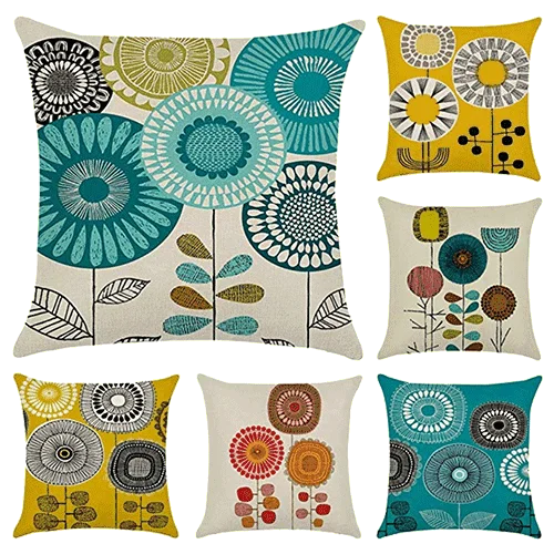 Faylapa 6-Pack Decorative Cushion Covers
