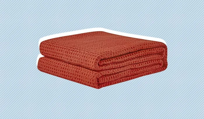 PHF Cotton Waffle Weave Bed Blanket