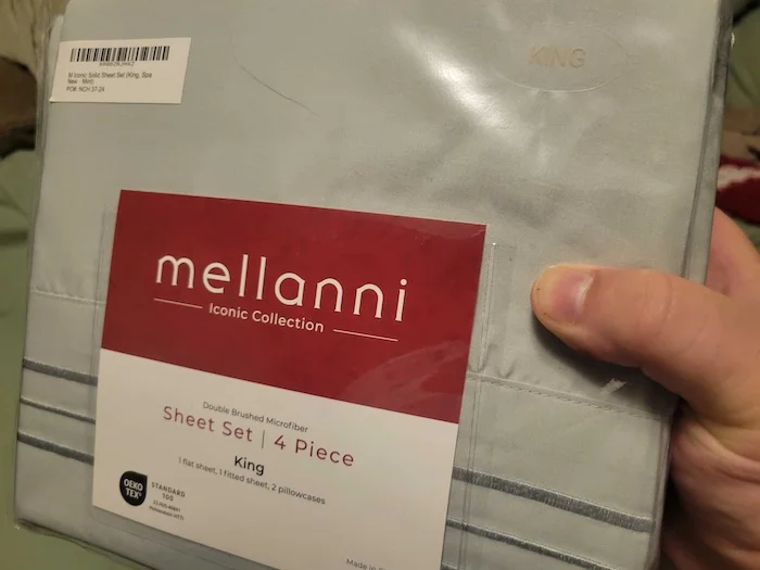Mellanni 4-Piece Iconic Collection Sheet Set