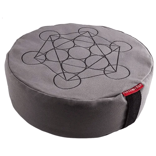 Peace Yoga Meditation Buckwheat Bolster Pillow